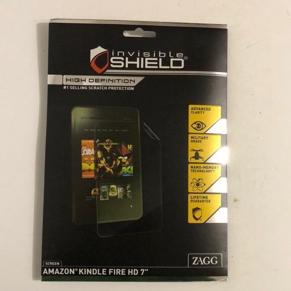 Invisible Shield Protector Amazon Kindle Fire - Picture 1 of 9